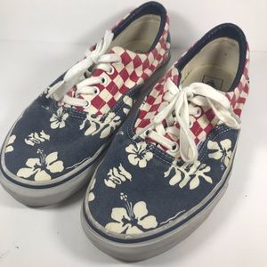 Vans Era Van Doren Aloha & Checker Size 10.5 shoes